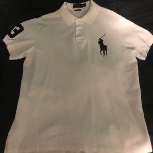 White Ralph Lauren polo
